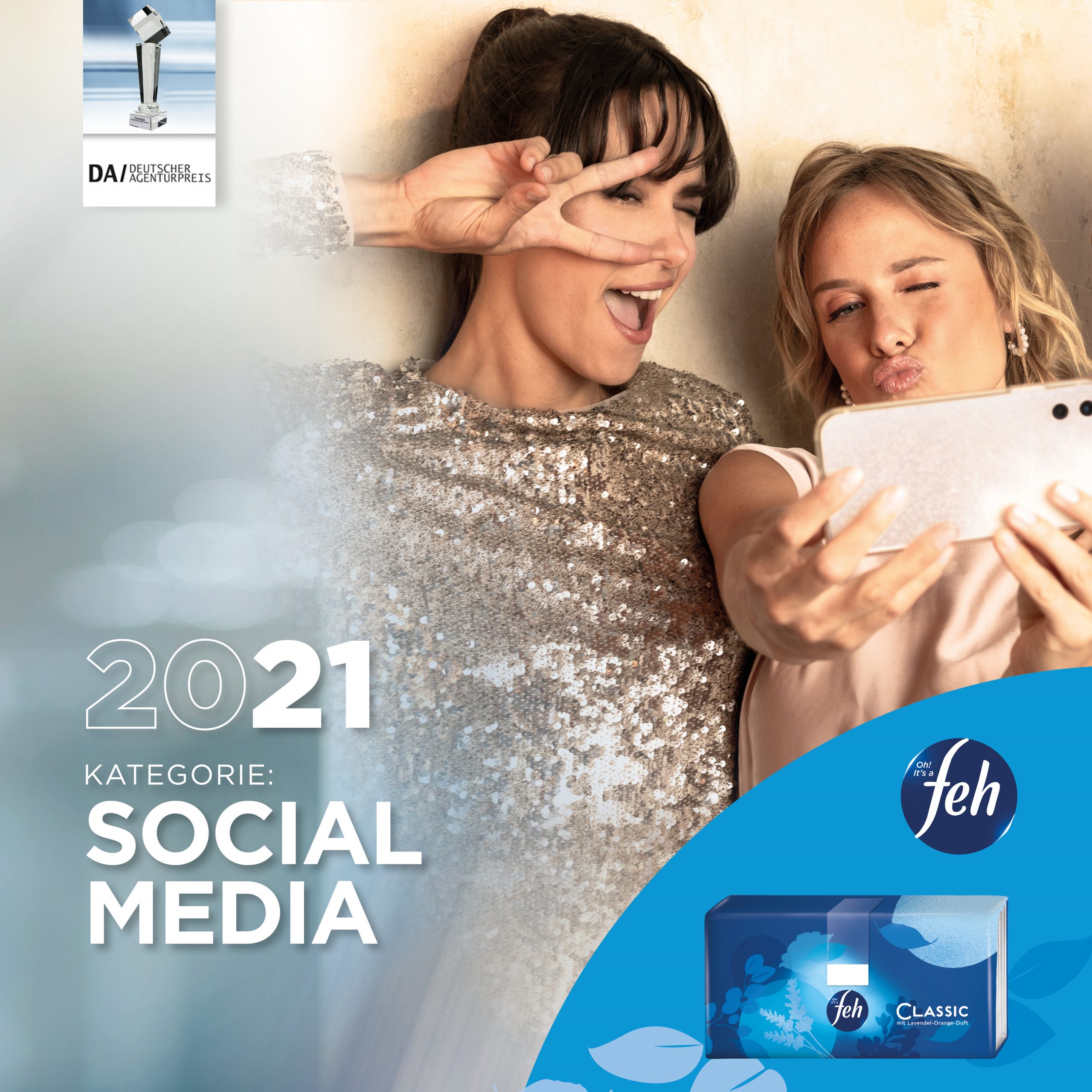 Deutscher Agenturpreis 2021 für feh Österreich Social Media Kampagne